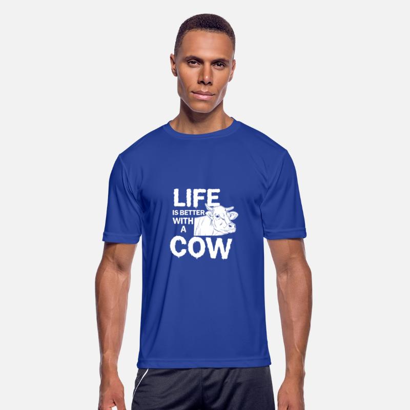 Cow life farm animal milk