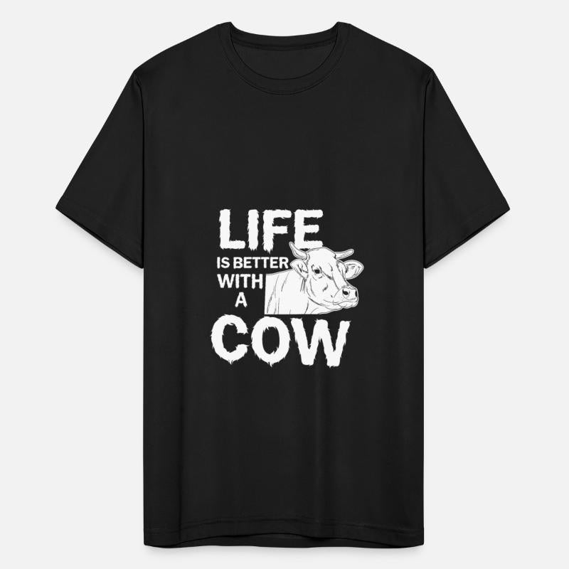 Cow life farm animal milk