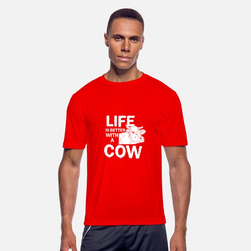 Cow life farm animal milk