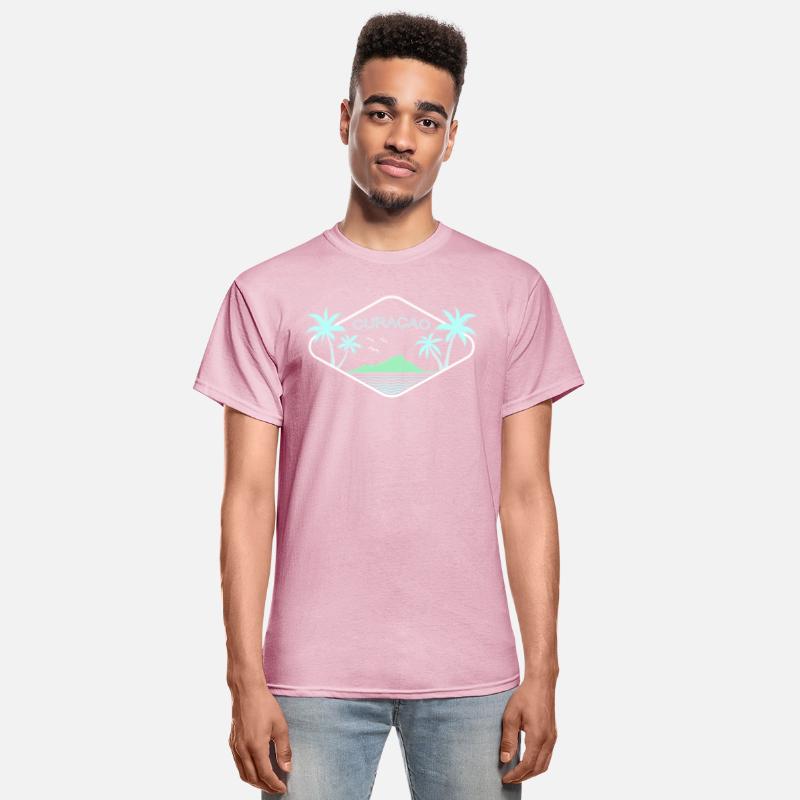 Curacao Tropical Island Palm Trees Beach Souvenir