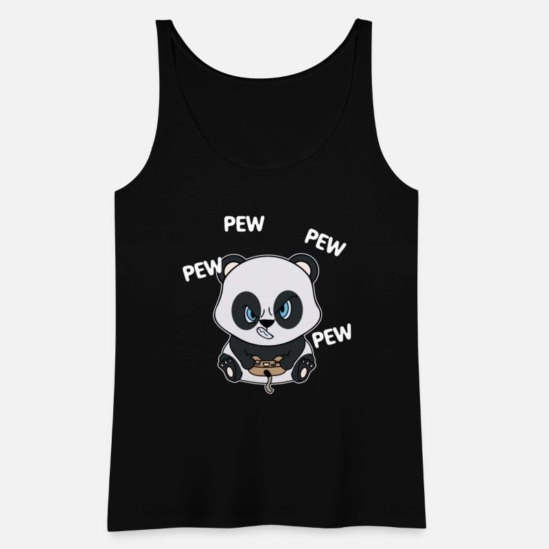 Cute Gamer Panda Console Player Gaming
