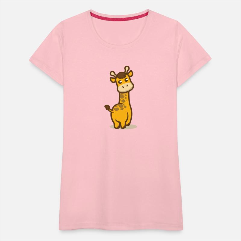 Cute giraffe standing