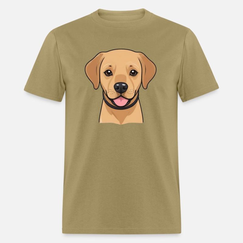 Cute Labrador Retriever Comic Style Design 3