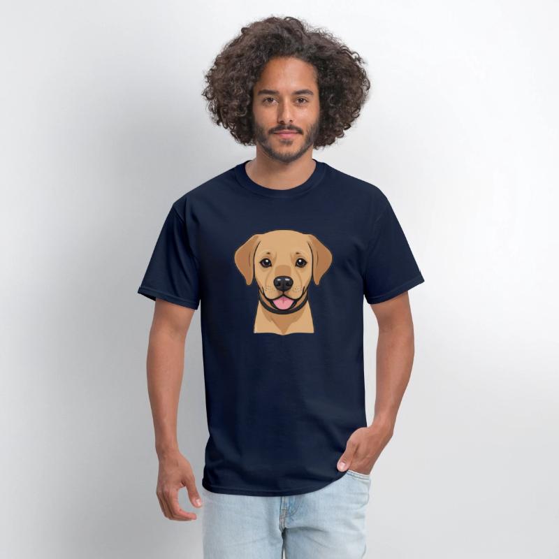 Cute Labrador Retriever Comic Style Design 3