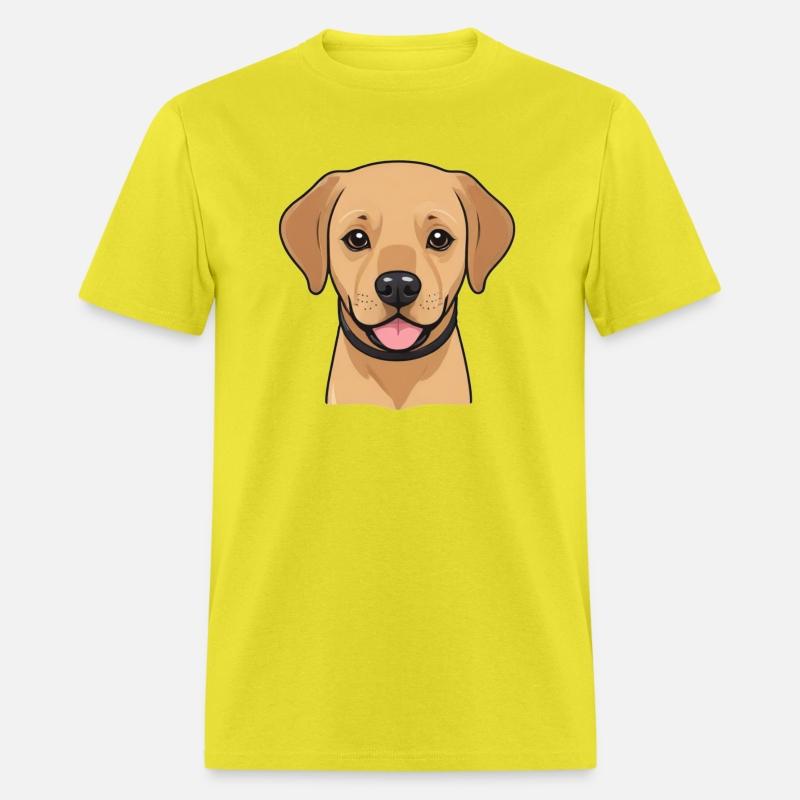 Cute Labrador Retriever Comic Style Design 3