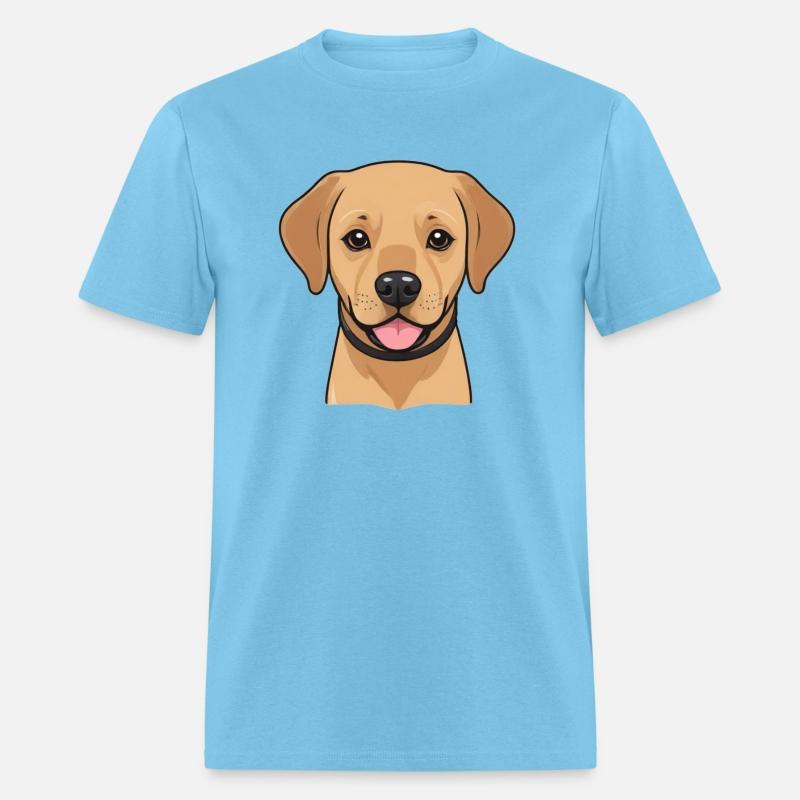 Cute Labrador Retriever Comic Style Design 3