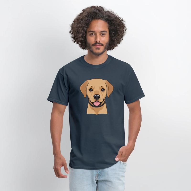 Cute Labrador Retriever Comic Style Design 3