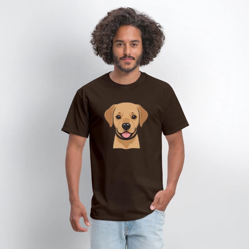 Cute Labrador Retriever Comic Style Design 3