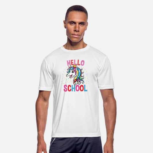 Cute Unicorn Hello School Back To School