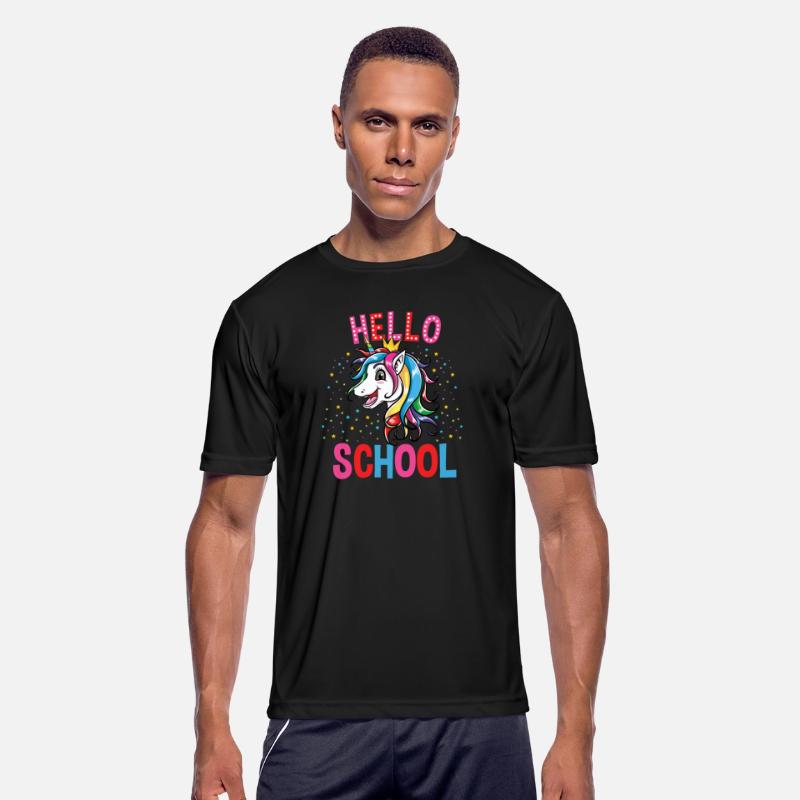 Cute Unicorn Hello School Back To School