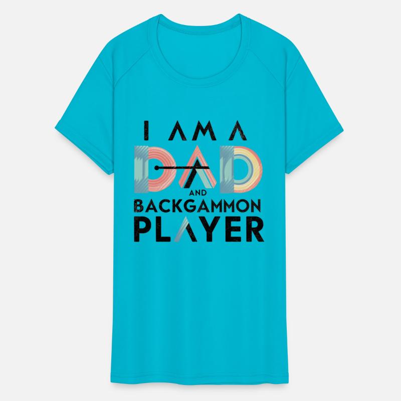 Dad & Backgammon Player - Roll the Dice Fatherhood