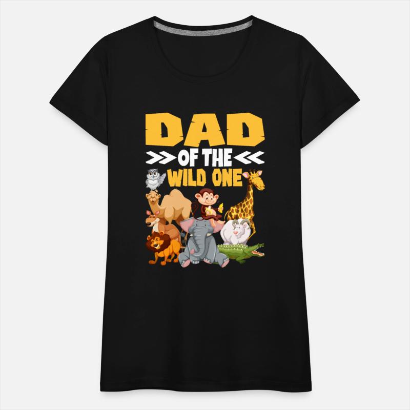 Dad of the Wild One Zoo Lover Safari Adventure