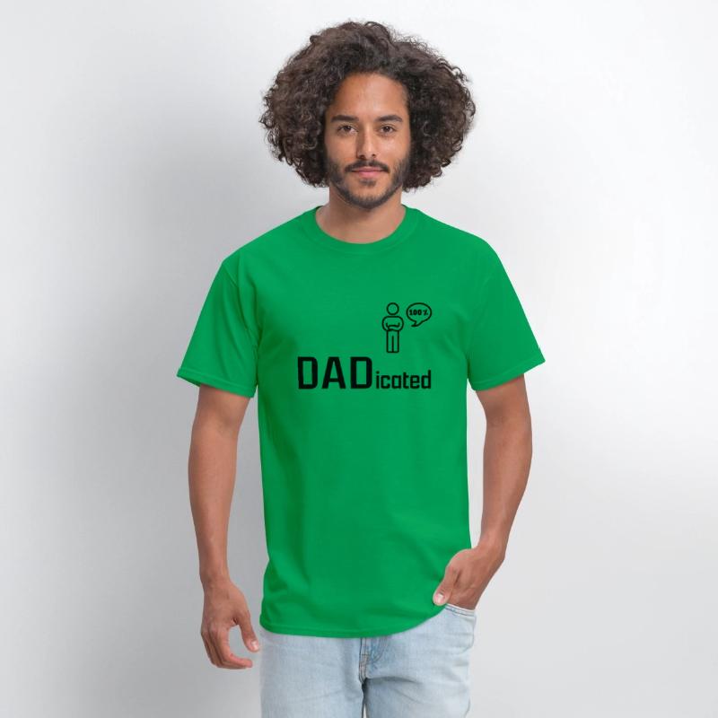 DADicated: 100% Committed Father Graphic Design