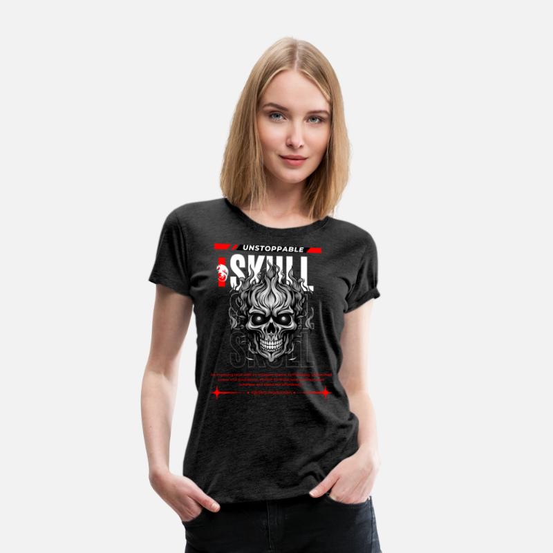 Dark Skull Vibes – Edgy Streetwear Graphic Tee"