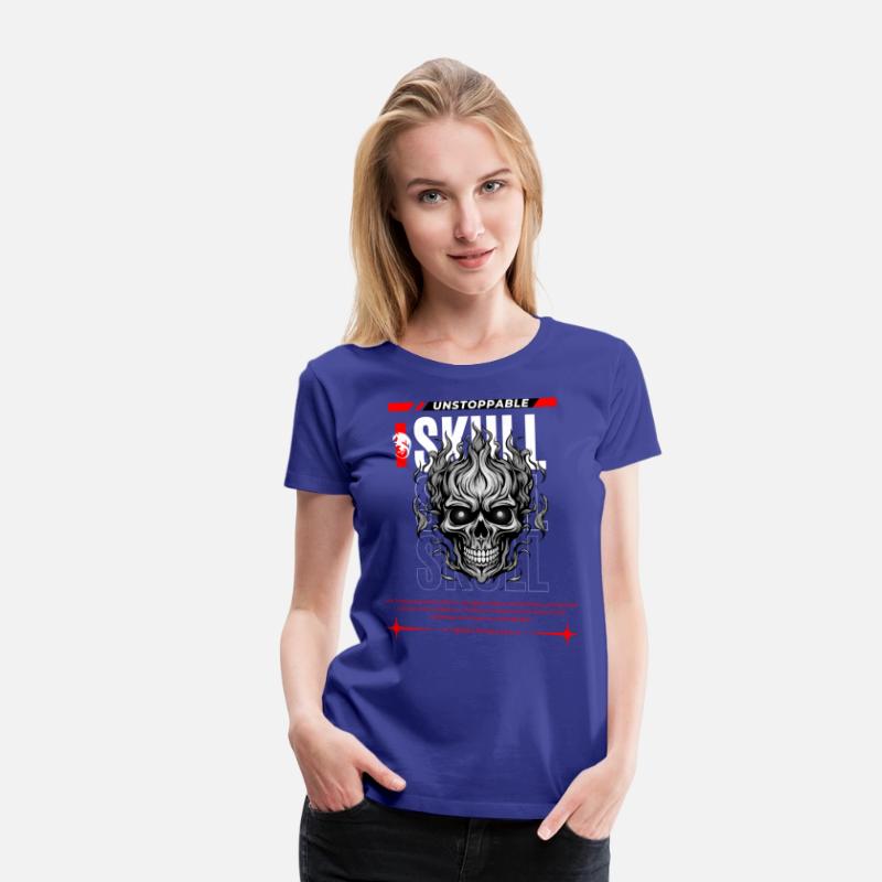 Dark Skull Vibes – Edgy Streetwear Graphic Tee"