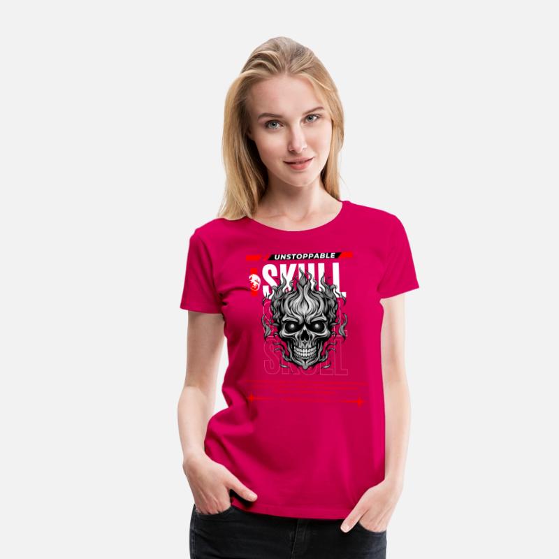 Dark Skull Vibes – Edgy Streetwear Graphic Tee"