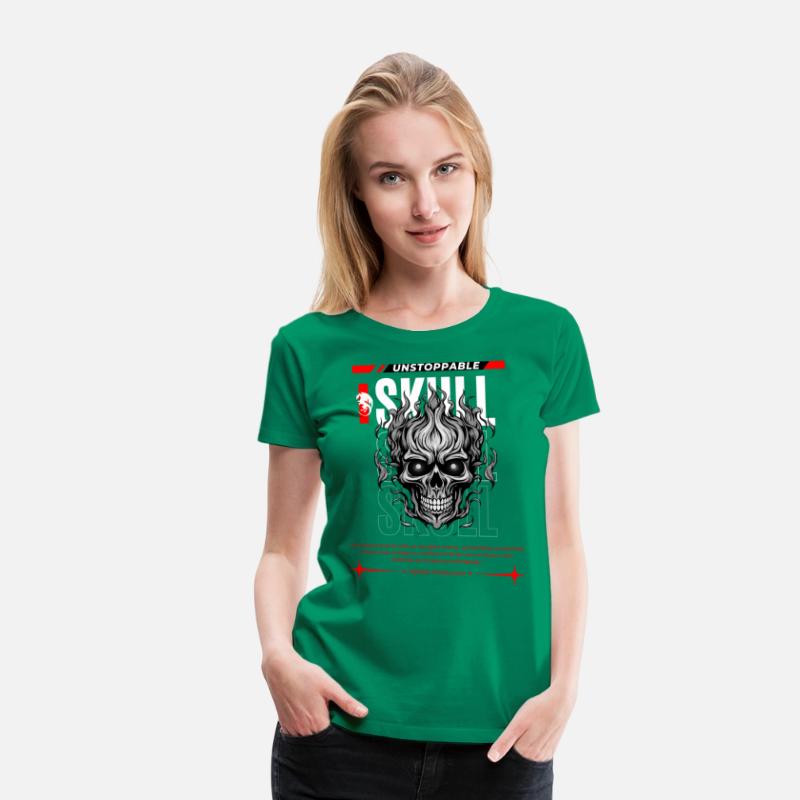 Dark Skull Vibes – Edgy Streetwear Graphic Tee"