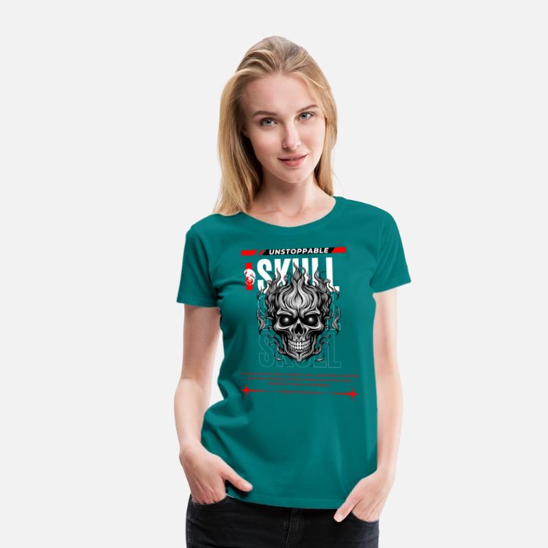 Dark Skull Vibes – Edgy Streetwear Graphic Tee"