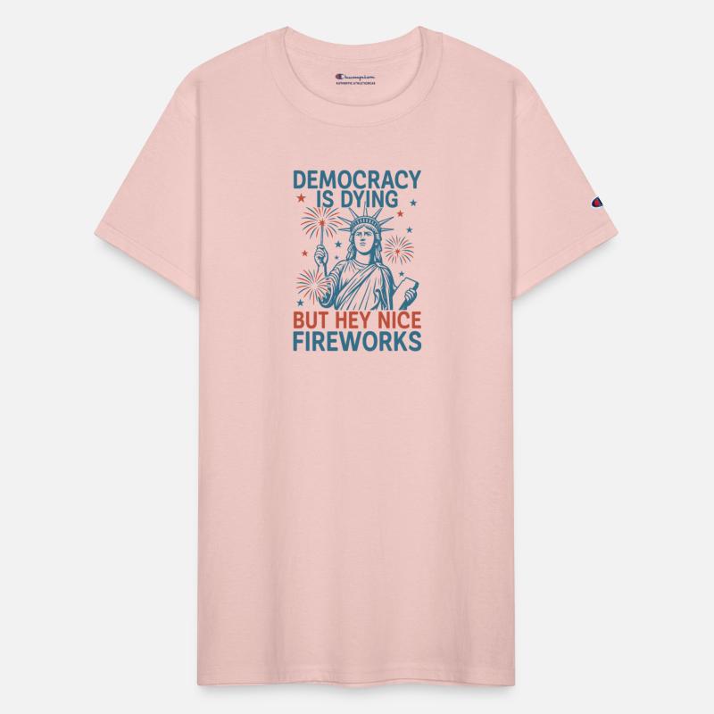 Democracy is Dying but Hey Nice Firework