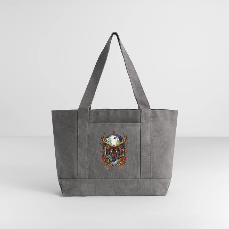 Demonic Forest Stag – Dark Gothic Fantasy