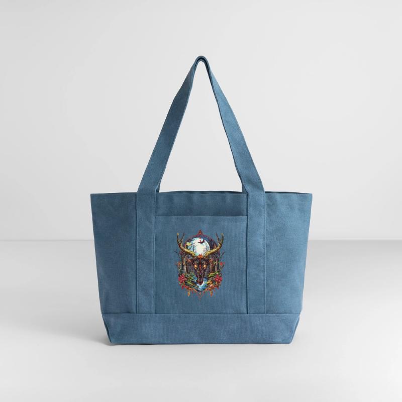 Demonic Forest Stag – Dark Gothic Fantasy