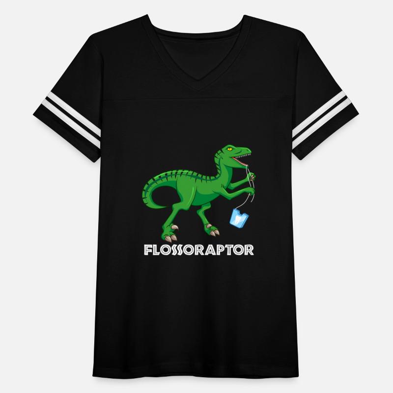 Dentist Flossoraptor Flossing Dinosaur Dental Hygi