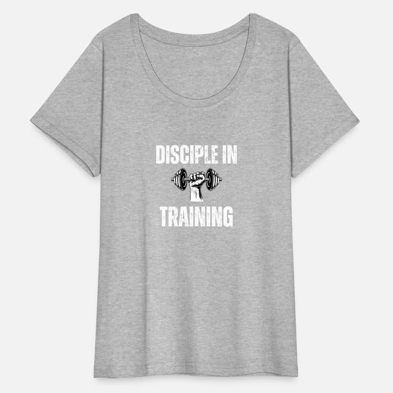 Disciple in training dumbbell Christian