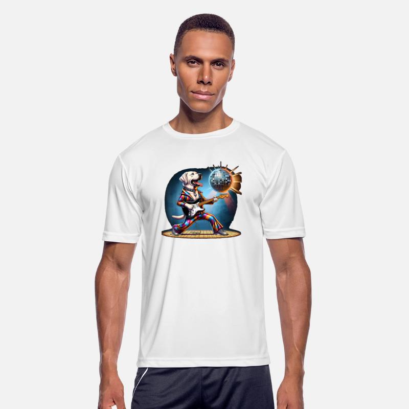 Disco Labrador Retriever dog