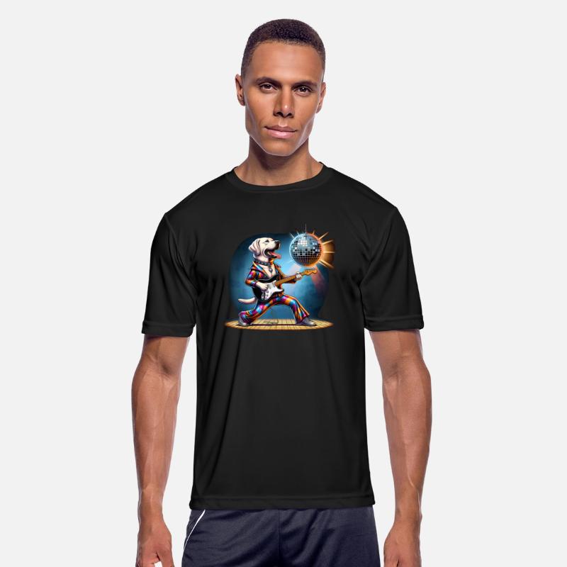 Disco Labrador Retriever dog