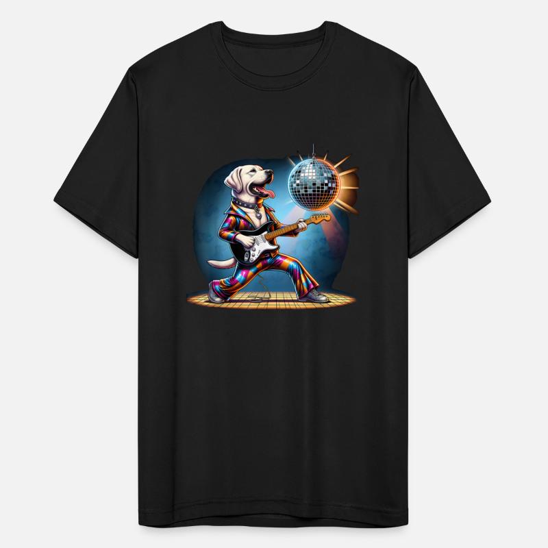 Disco Labrador Retriever dog