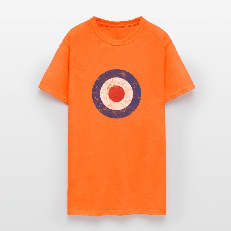 Distressed Target Bullseye British RAF Roundel