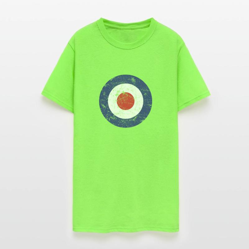 Distressed Target Bullseye British RAF Roundel