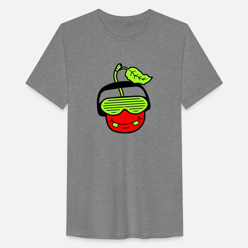 DJ Happy Cherry Fruit Smiling Club Music Party Fun