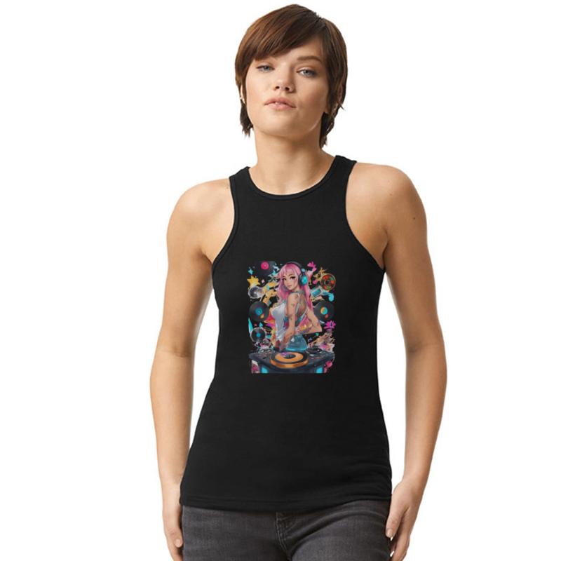 Djing TechnoRave Revolution Girl