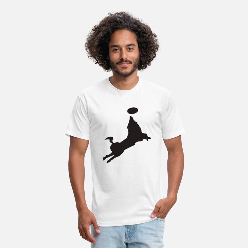 dog jumping after a frisbee