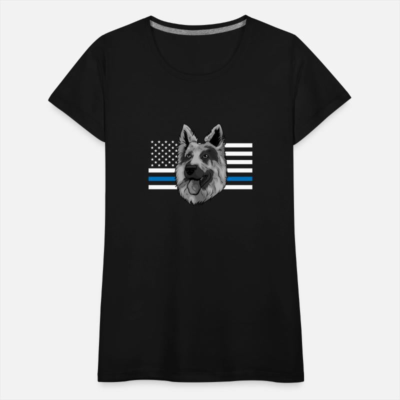 Dog K9 USA Flag