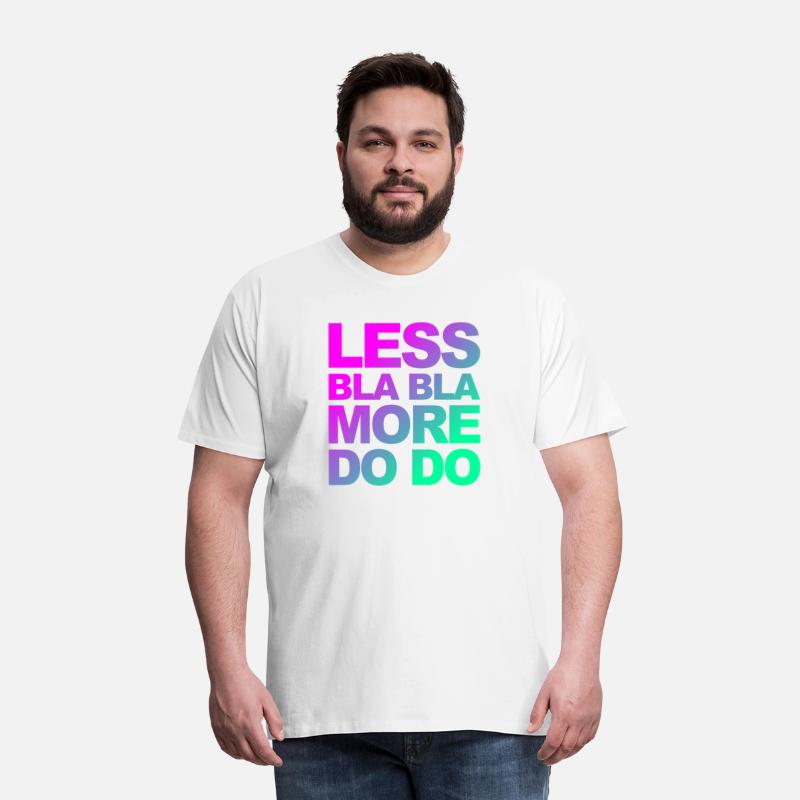 Doing instead of talking! Funny quote for doers!