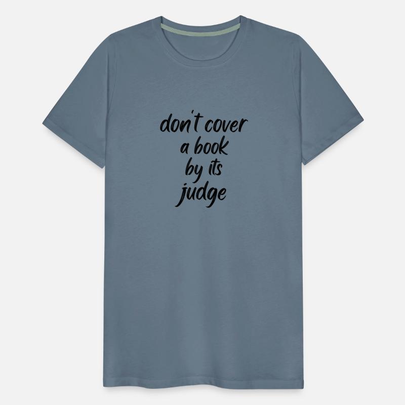 Don't cover a book by its judge funny saying