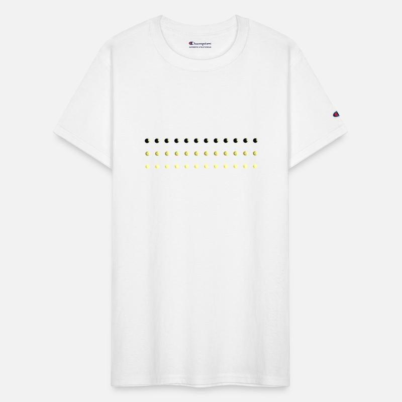 dots dark bright shapes circles shiny yellow gold