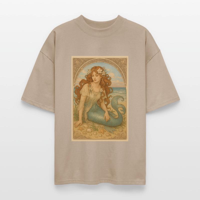 Dreamy Art Nouveau Mermaid