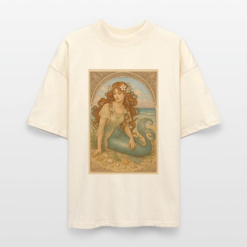 Dreamy Art Nouveau Mermaid