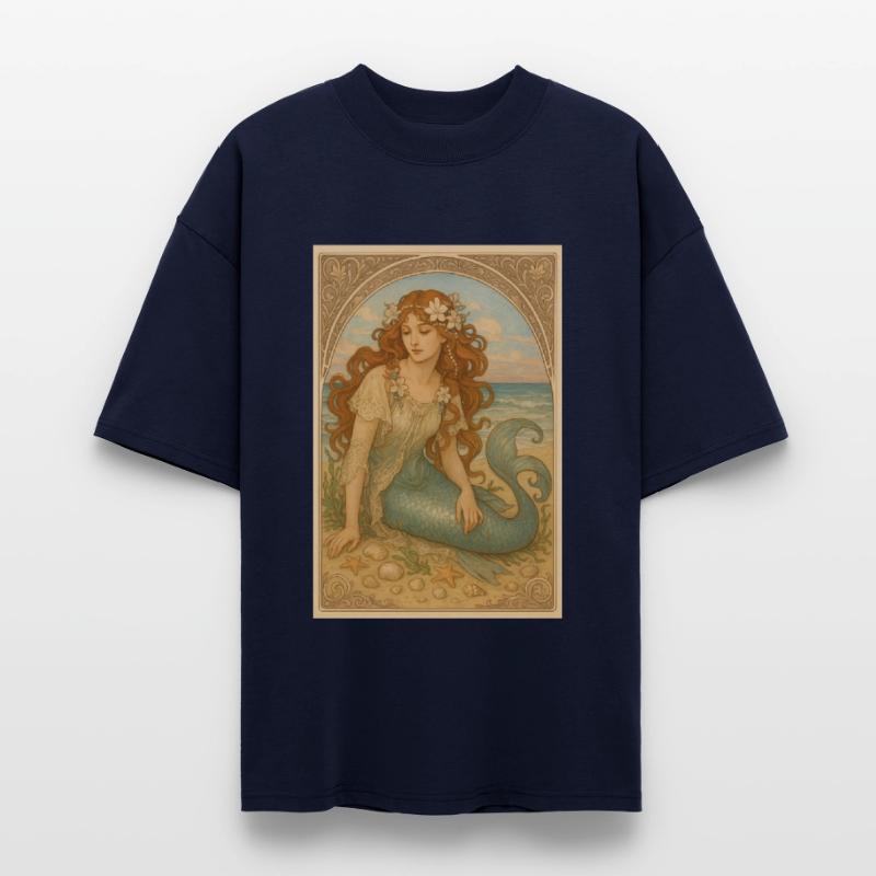 Dreamy Art Nouveau Mermaid
