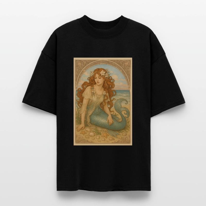 Dreamy Art Nouveau Mermaid
