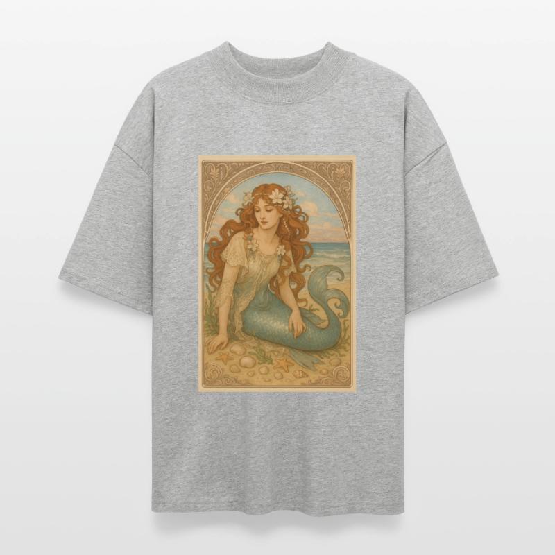 Dreamy Art Nouveau Mermaid