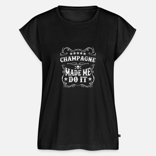 Drink Wine Made Me Do It Tee - Cool Alcohol Lover