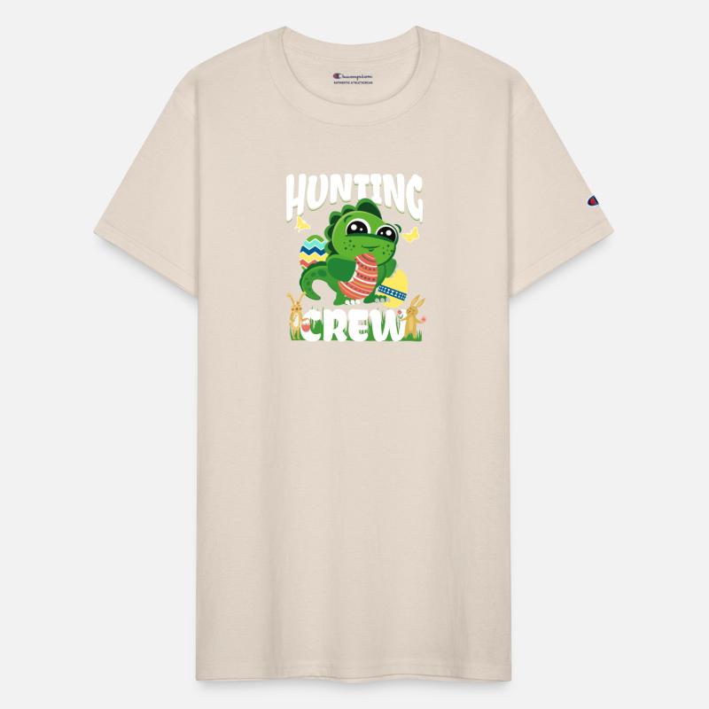 Easter Egg Hunt Hunting Crew Dinosaur