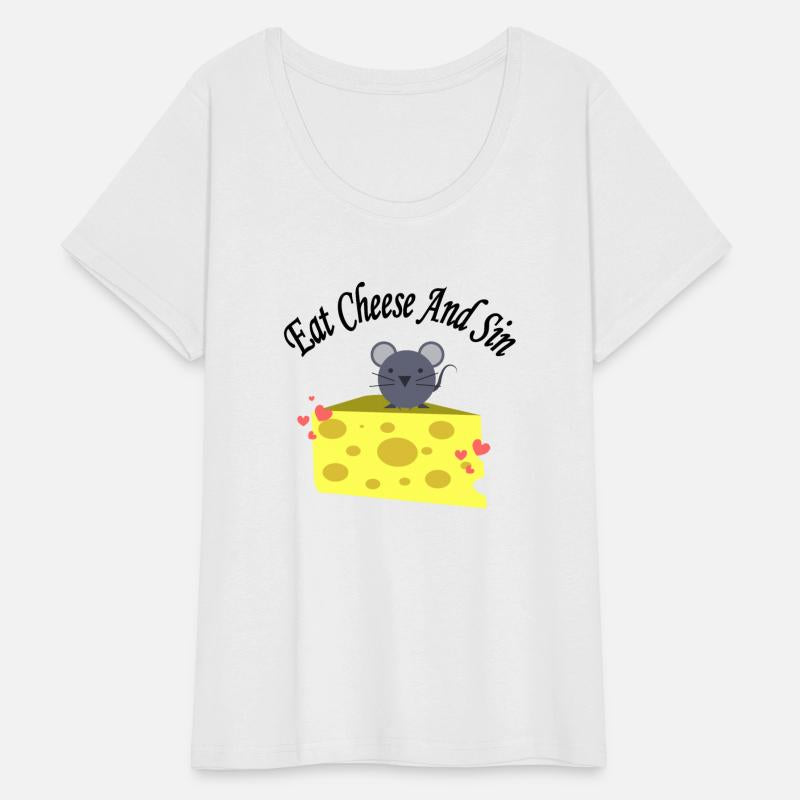 Eat cheese and sin, Best Street art! Classic