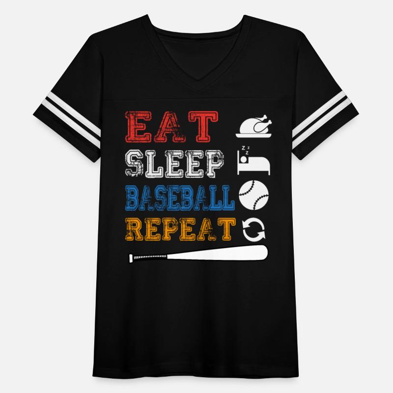 Eat Sleep Baseball Repeat Baseball Player