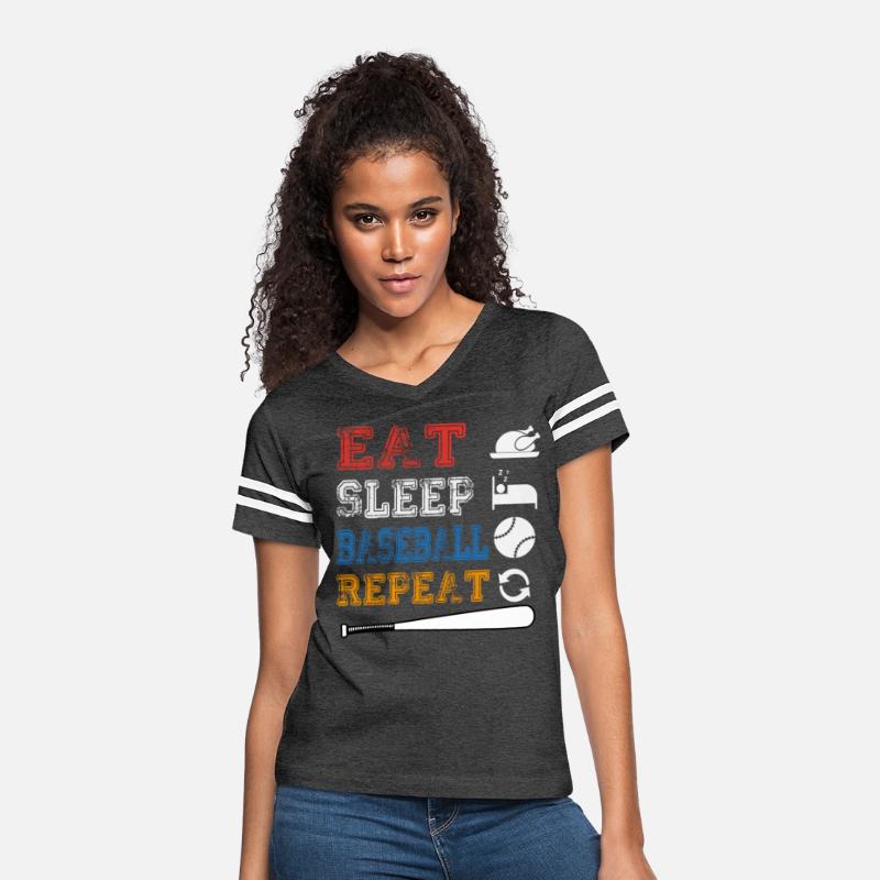 Eat Sleep Baseball Repeat Baseball Player