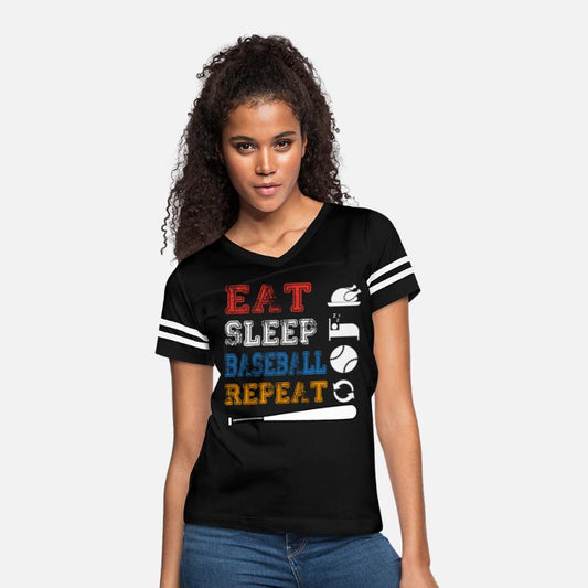 Eat Sleep Baseball Repeat Baseball Player